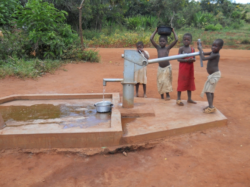 A well built by a CHE community
